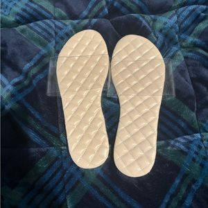 Tan beige sandal slides